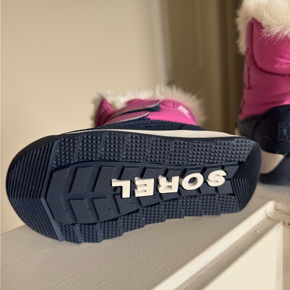 Sorel Pink Snow Boots Toddler 6c - Picture 2 of 4